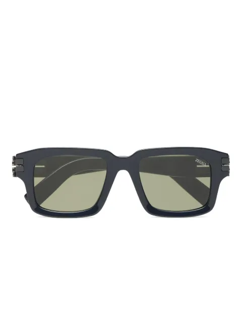 Zegna lunettes de soleil à monture carrée