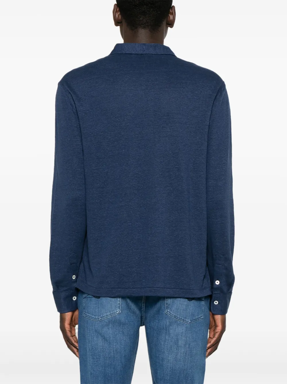 Polo Ralph Lauren Linnen poloshirt Blauw