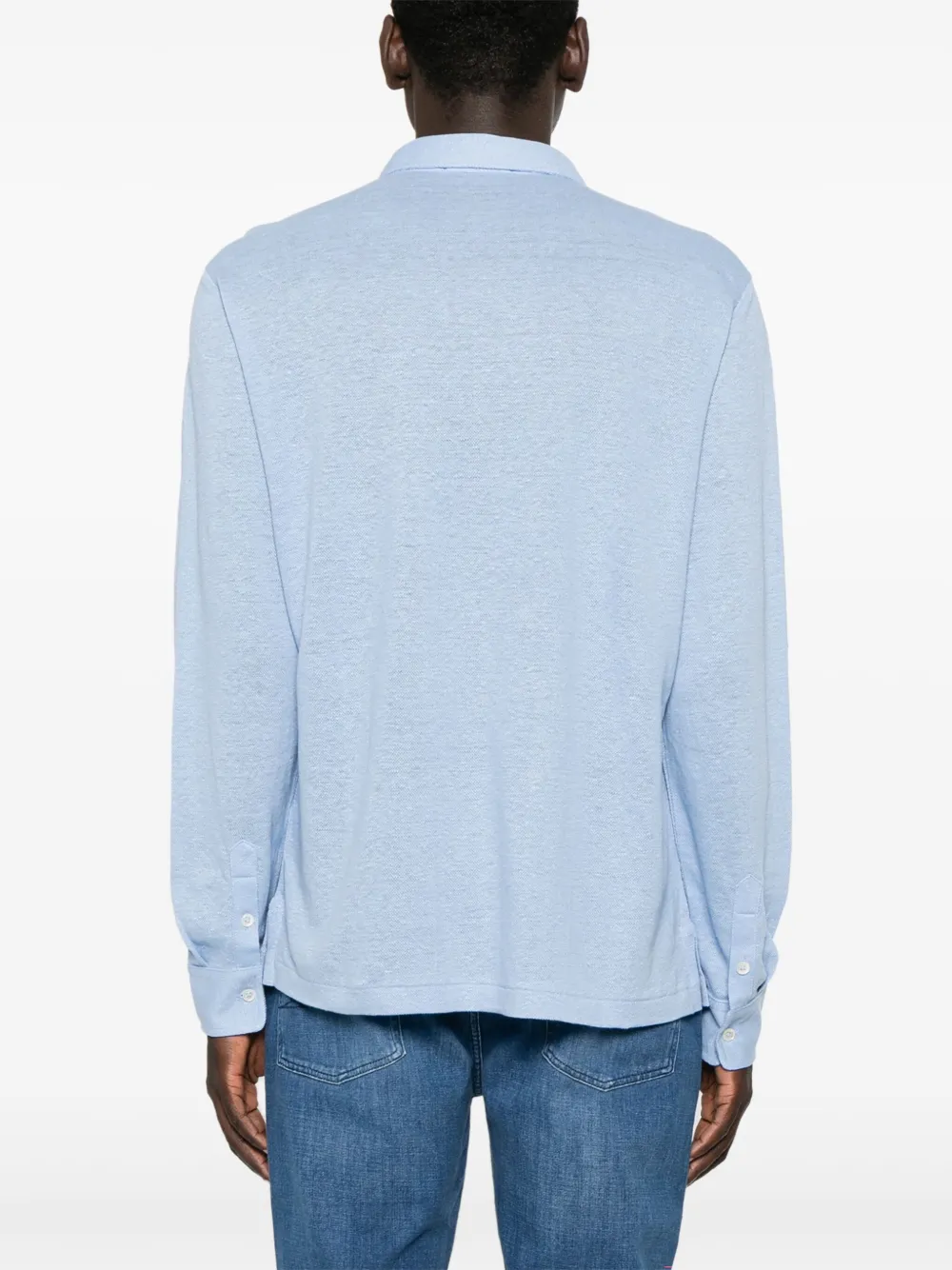 Polo Ralph Lauren Linnen poloshirt Blauw