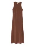 Asceno Valencia maxi dress - Brown