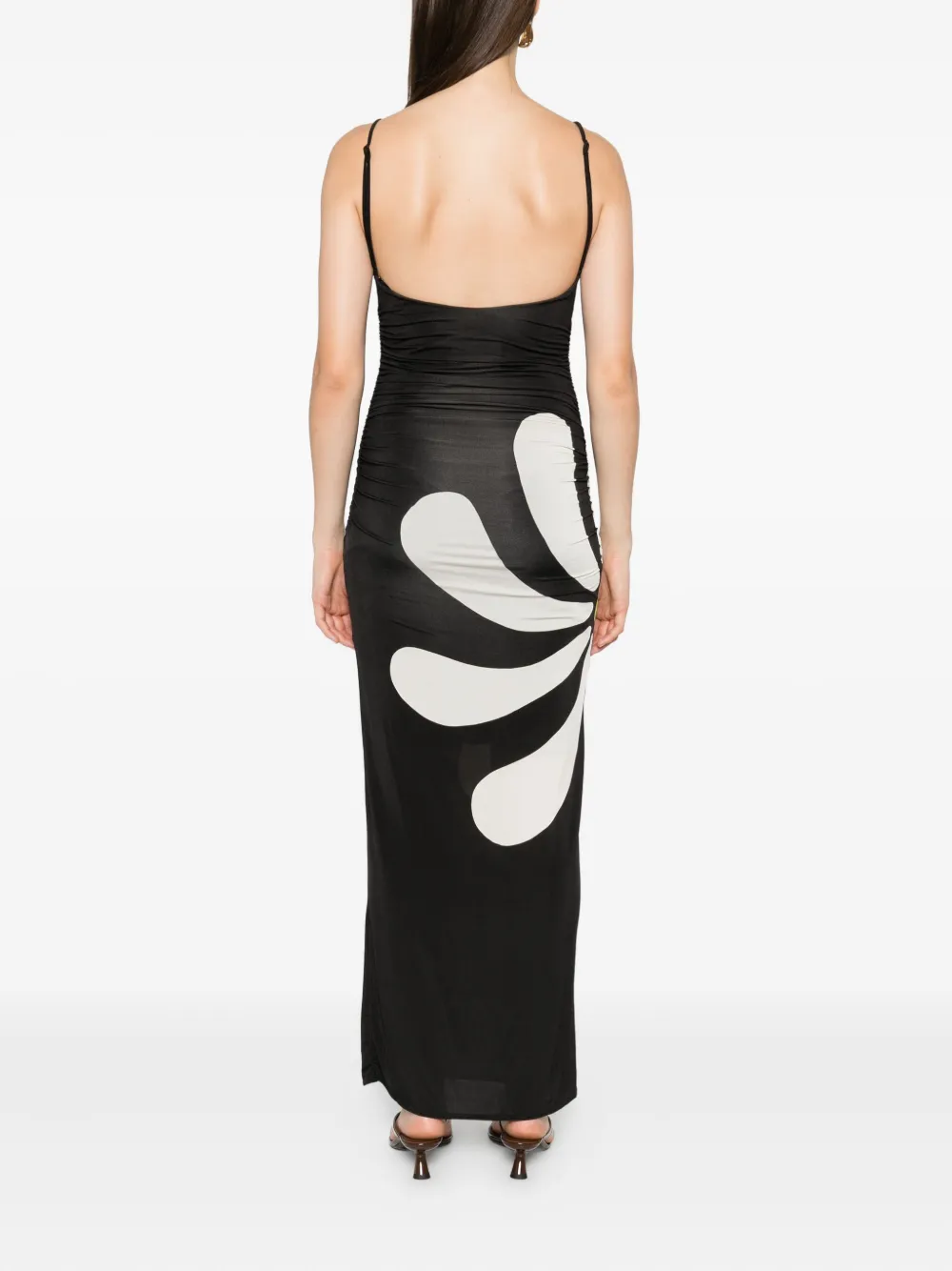 Cala de la Cruz Maxi-jurk Zwart