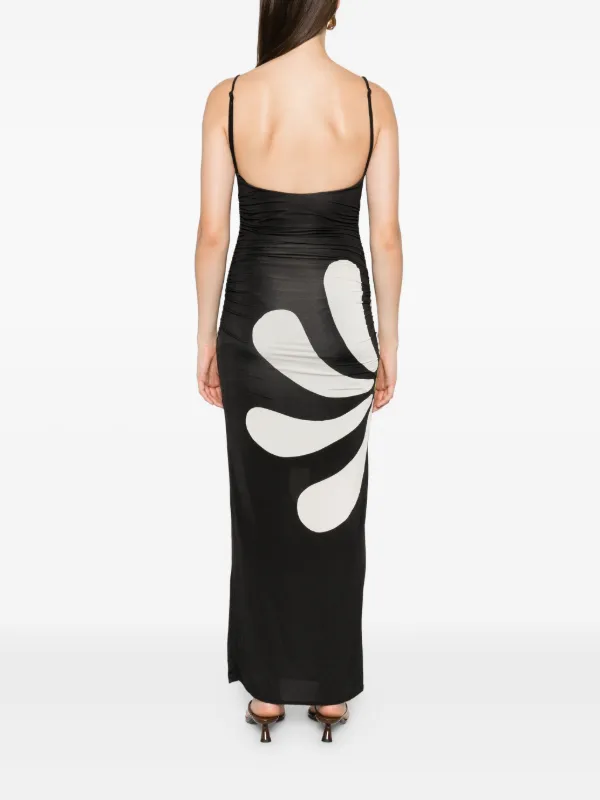 maxi dress tank top Tank Top Maxi Dress w/Side Slits Black