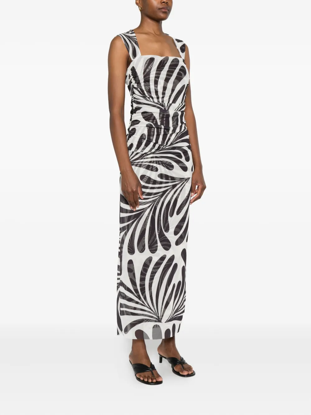 Cala de la Cruz Arena maxi-jurk Beige