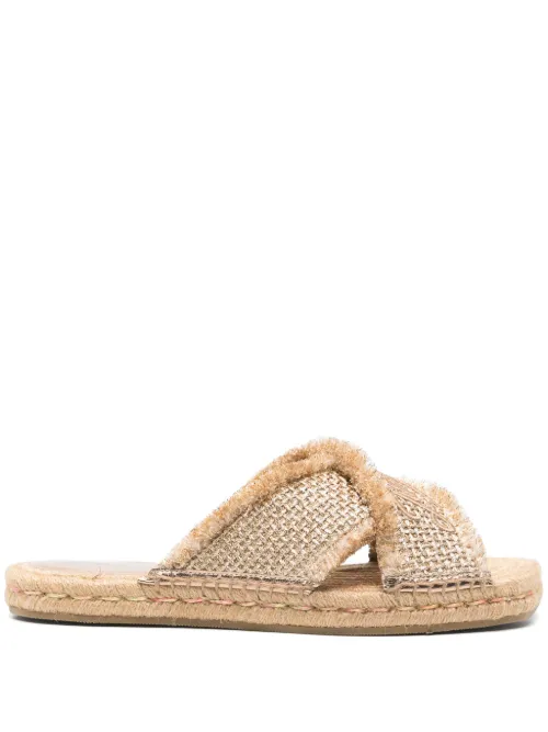 Jimmy Choo claquettes Aciel - Or - Jimmy Choo - Modalova