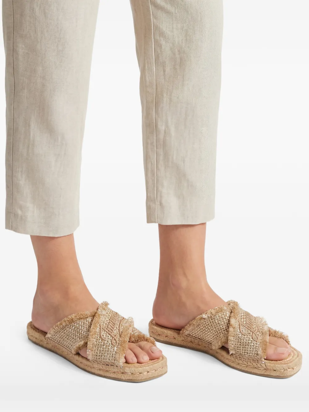 Jimmy Choo Aciel sandalen Goud