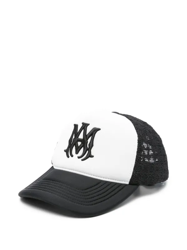 Amiri MAキャップ AMIRI Black MA Crystal Cap Amiri