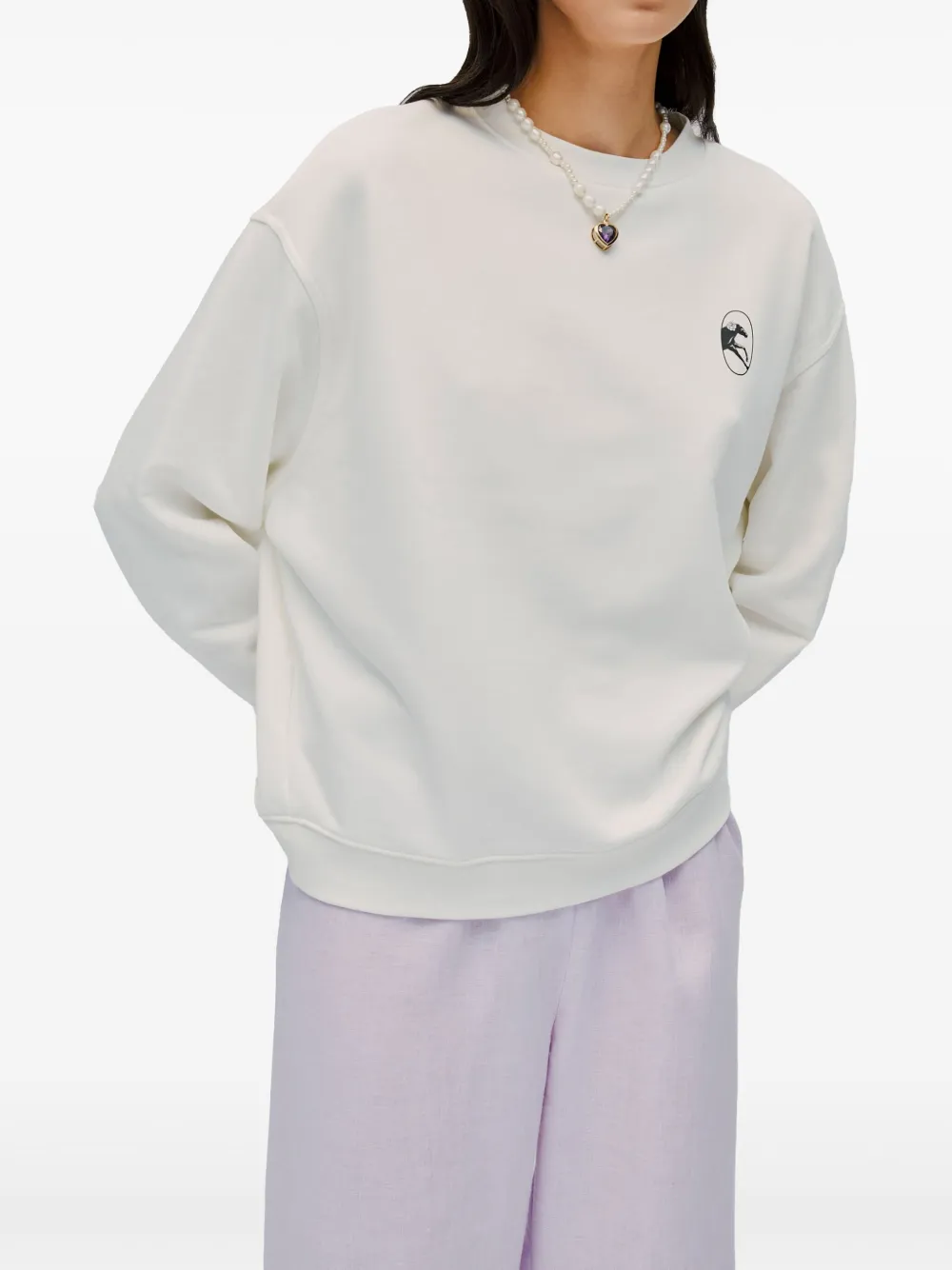 Sleeper Jersey sweater - Wit