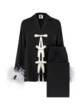 Sleeper The Bow pajama set - Black