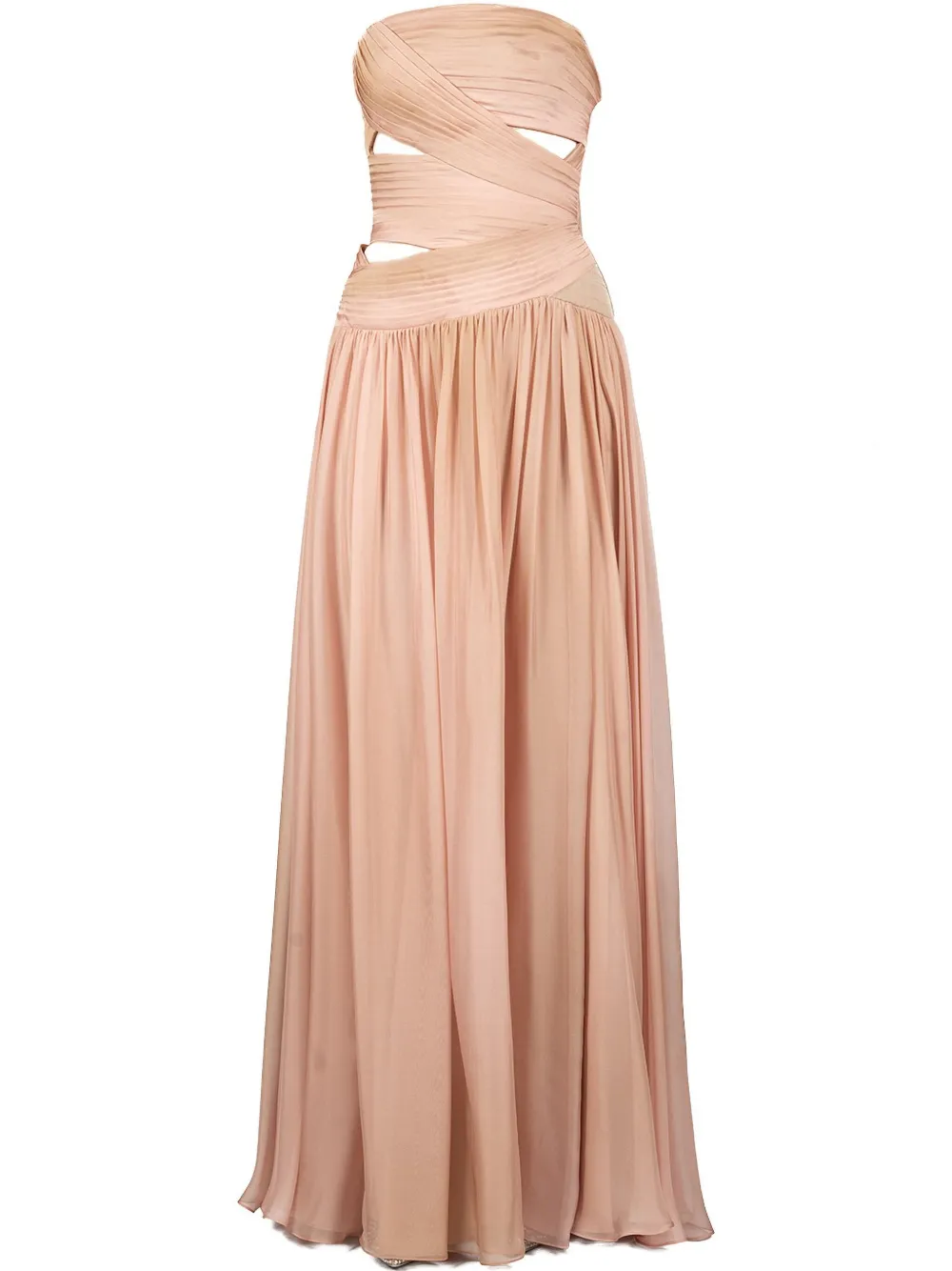 Elie Saab Chiffon avondjurk Roze