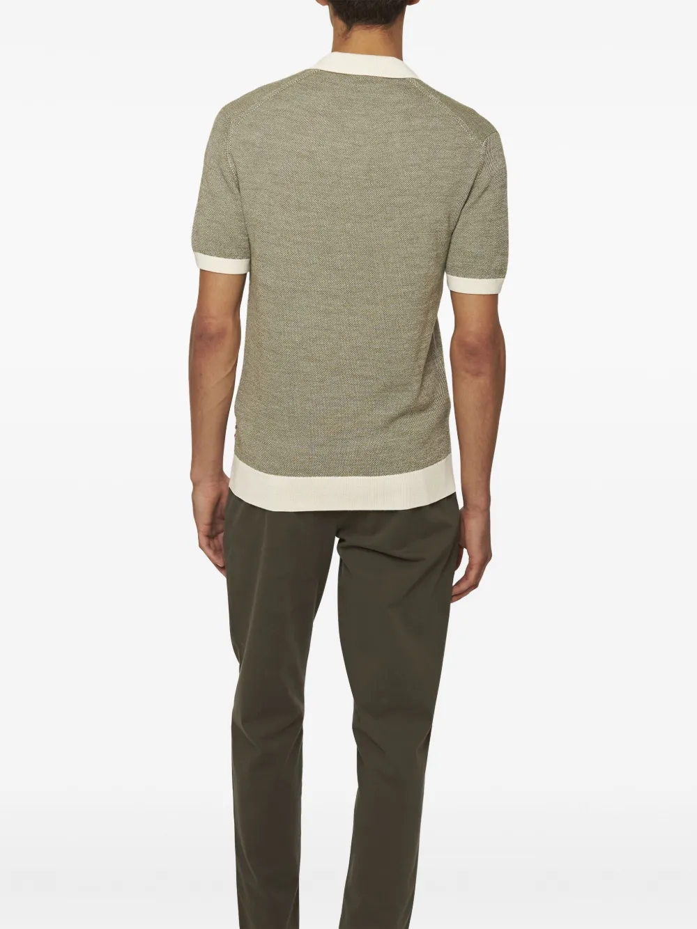 Orlebar Brown Horton T-shirt van merinowol Groen