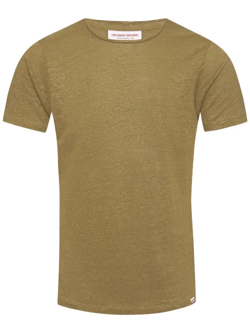 Orlebar Brown t-shirt en lin - Vert - Orlebar Brown - Modalova