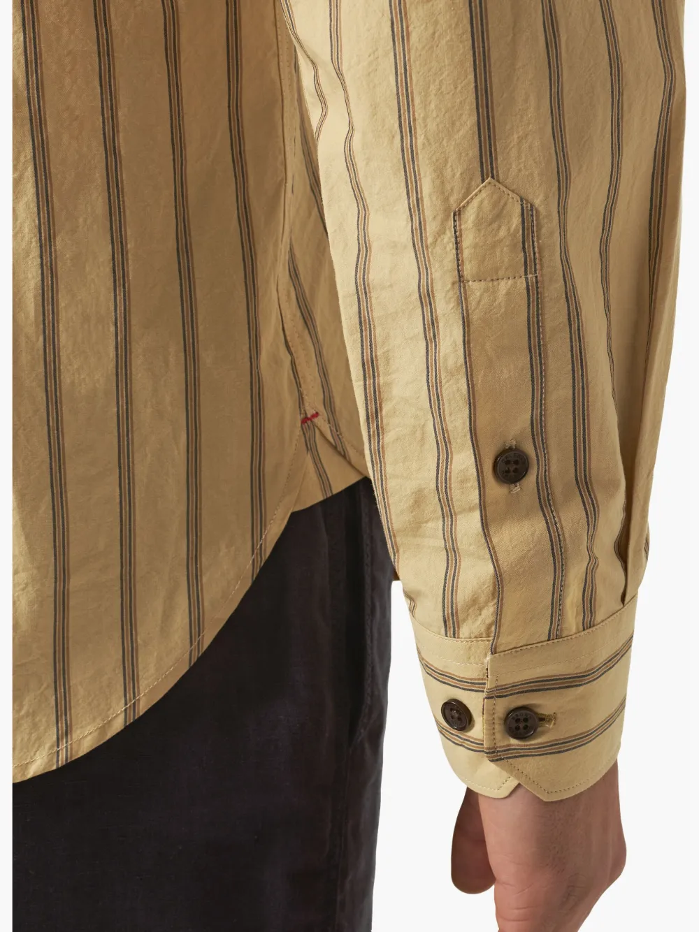 Orlebar Brown Giles overhemd Beige
