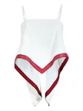 Rosie Assoulin Bandana top - White