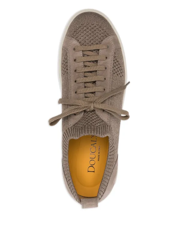 Doucal's Knitted Sneakers | Brown | FARFETCH AZ