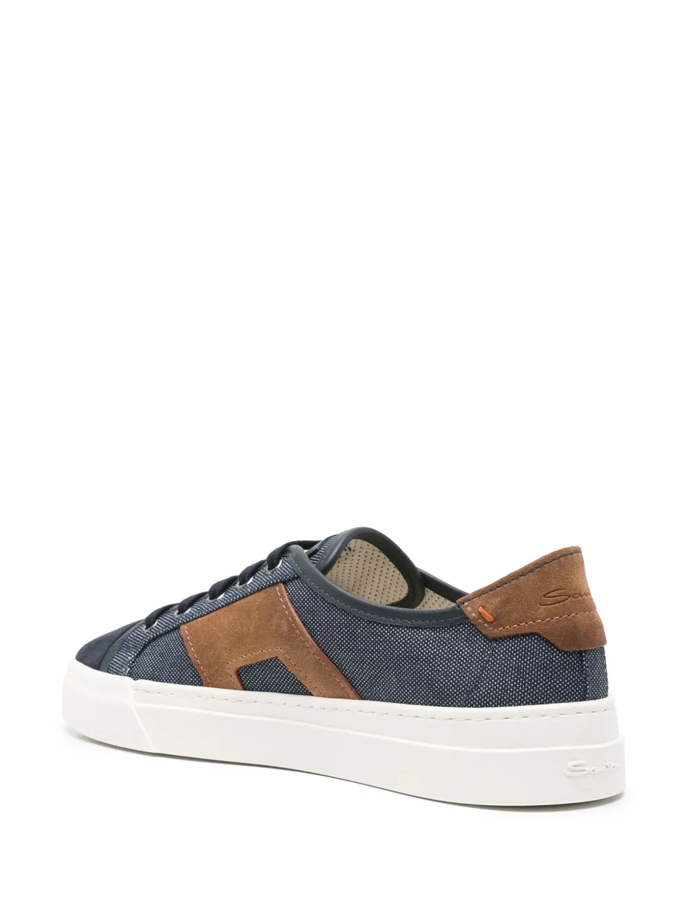 Santoni Double Buckle sneakers Blue