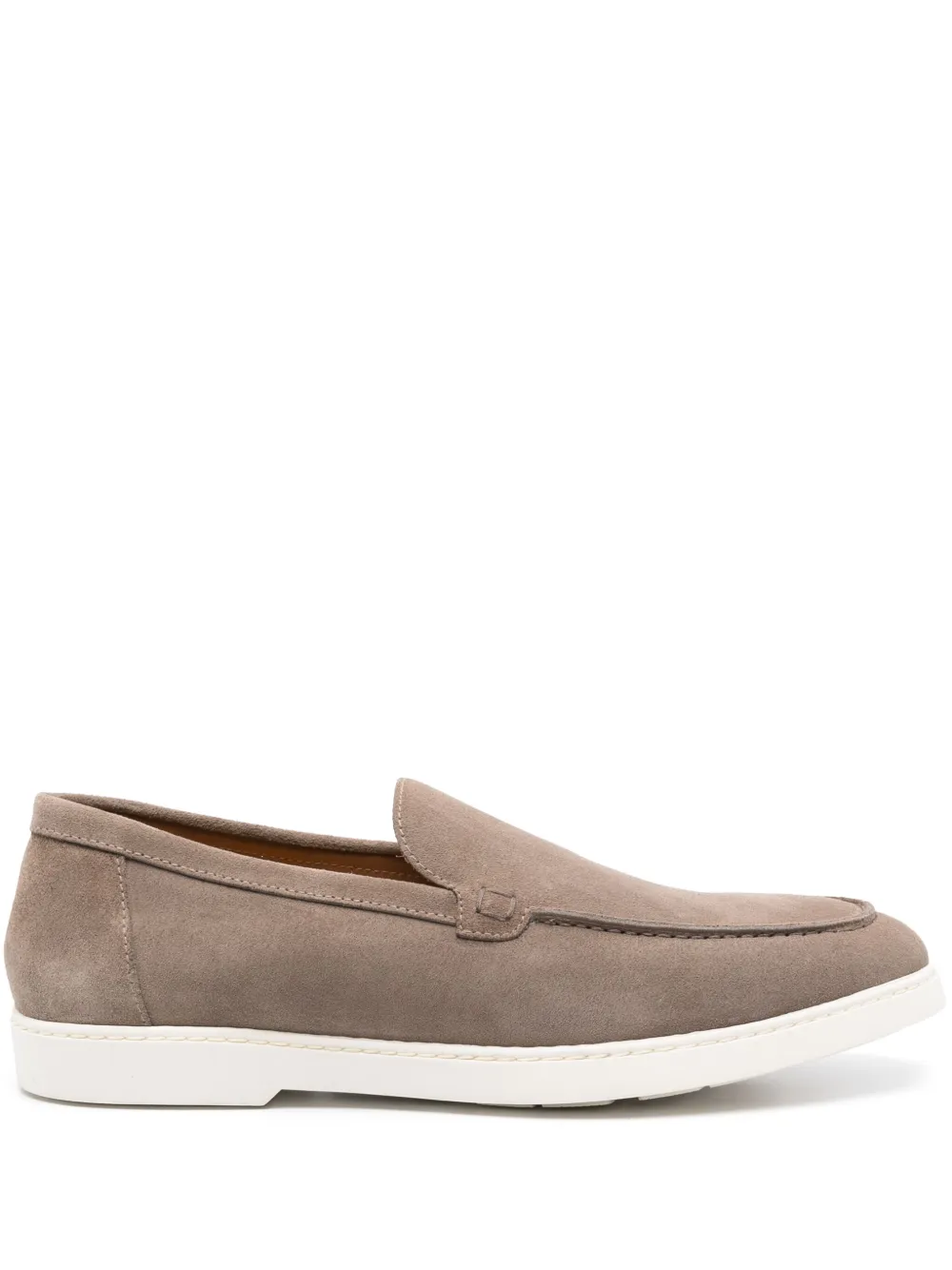 Doucal's suede loafers Neutrals