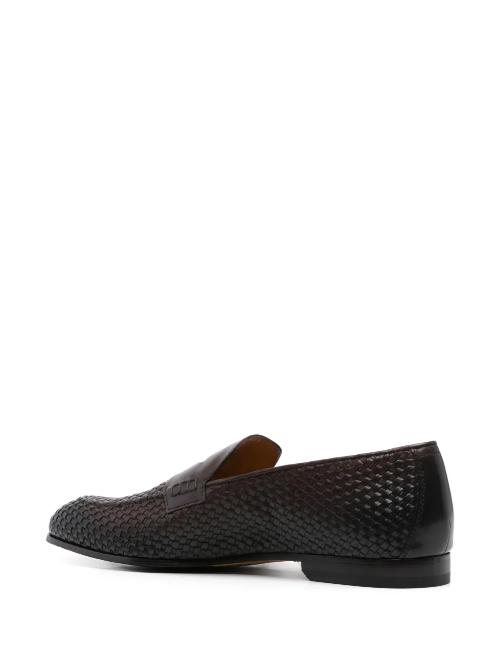 Doucal's leather loafers Brown