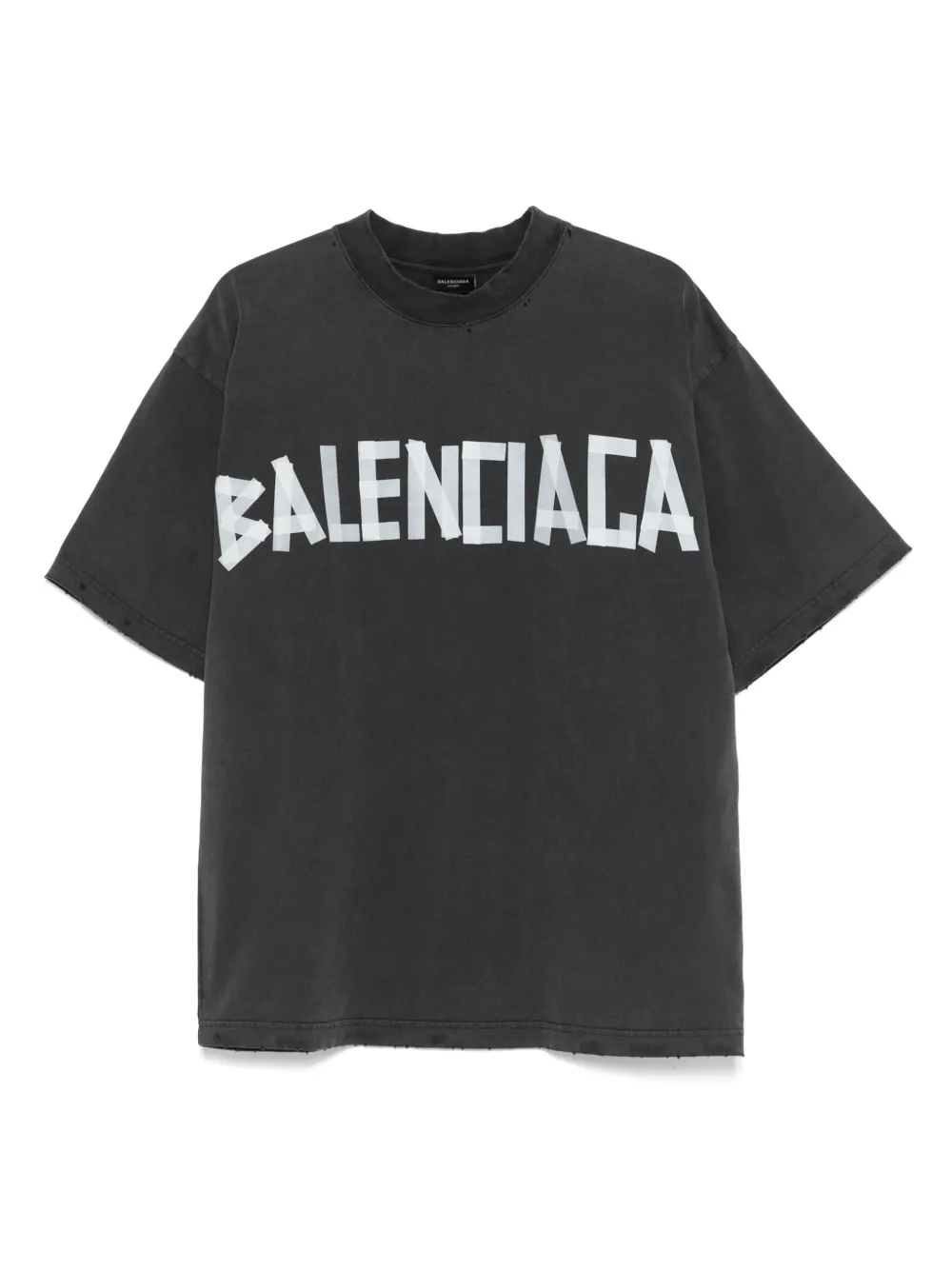 Balenciaga playeraTape Type | negro | Image 1