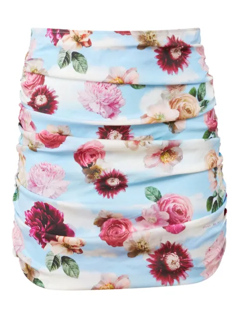 Fleur Du Mal floral-print skirt