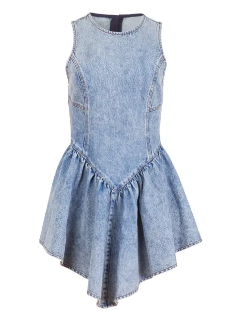 Fleur Du Mal denim flared dress