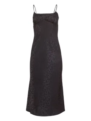 Fleur Du Mal Charlotte Lace Slip Midi Dress | Black | FARFETCH Fleur Du Mal Charlotte Lace Slip Midi Dress | Black | FARFETCH