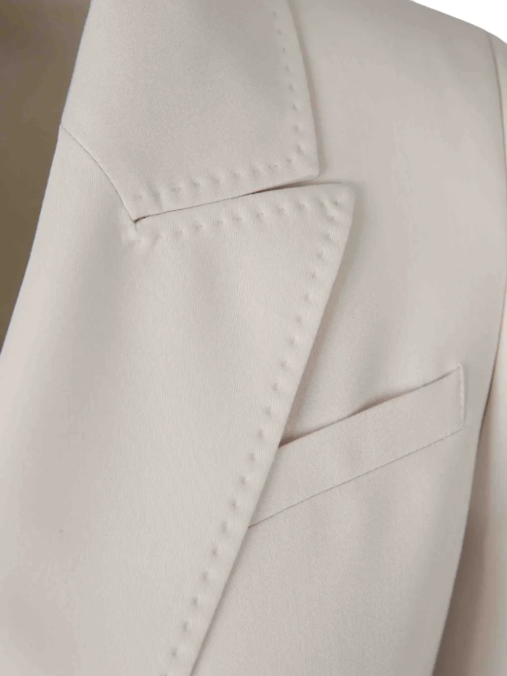 Herno Blazer met dubbele rij knopen Beige