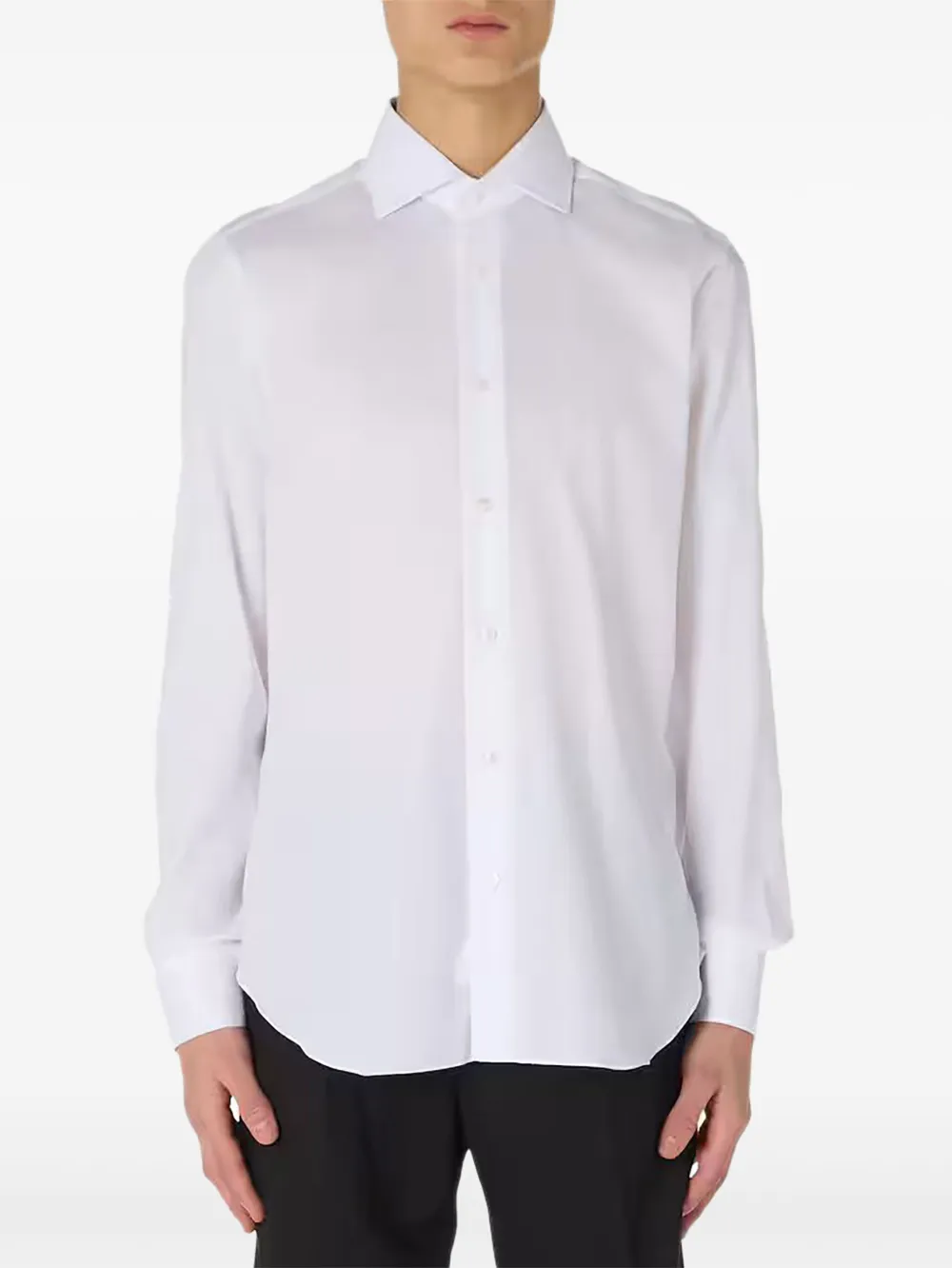 Barba camisa de algodón | blanco | Image 1