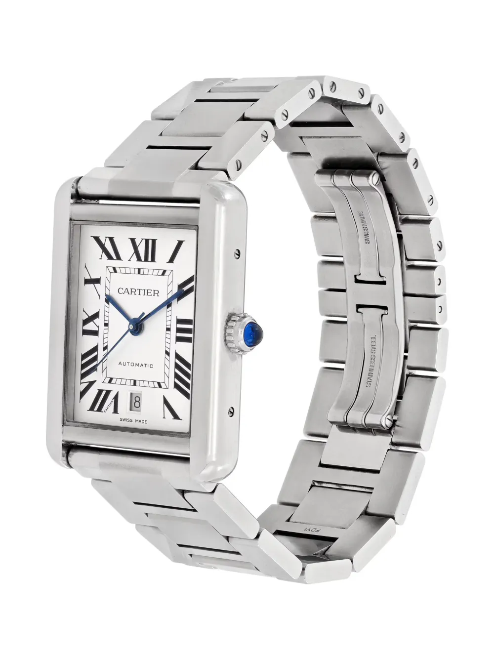 Cartier Pre-owned Tank Solo 31 mm - Wit