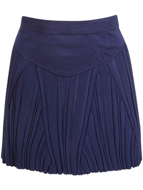 Fleur Du Mal falda corta de canalé