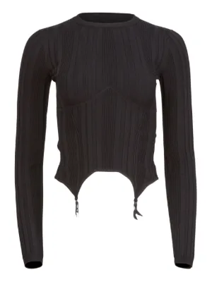 fleur du mal コルセット トップ 黒 Fleur Du Mal ウィメンズ ベスト＆タンクトップ通販 - FARFETCH