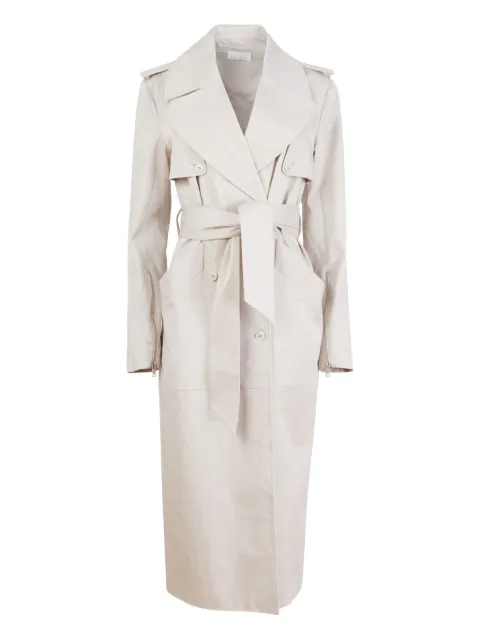 Fleur Du Mal trenchcoat i bomull