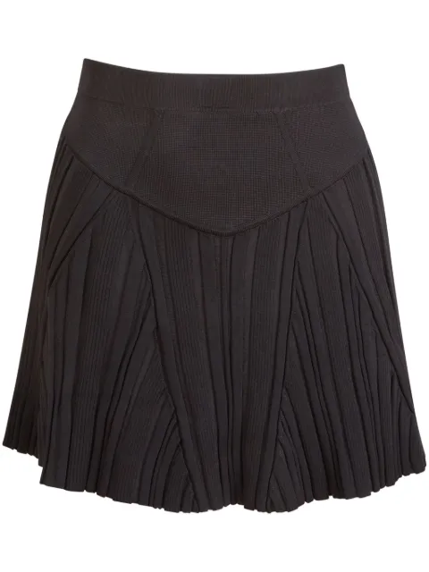 Fleur Du Mal ribbed mini skirt 