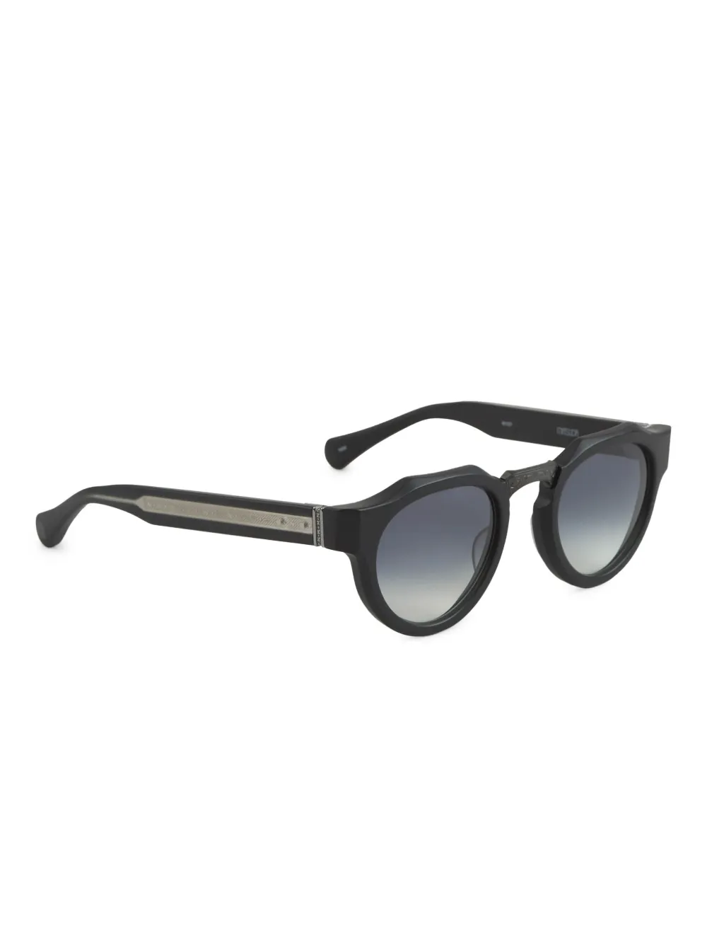 Matsuda oval-frame sunglasses - Zwart