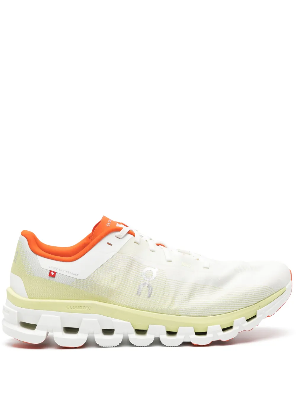 On Running Sneakers Cloudflow - WHITE/HAY