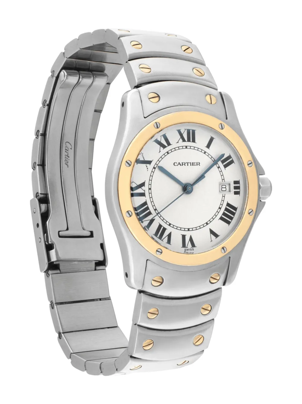 Cartier pre-owned Santos 30mm | Pre-Owned Fine Watches | Image 3