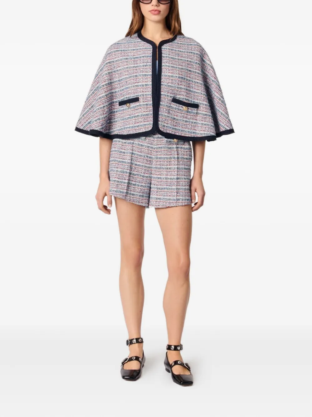 Maje capa de tweed | Capas | Image 2
