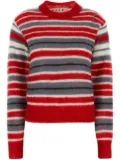 Marni logo-embroidered sweater
