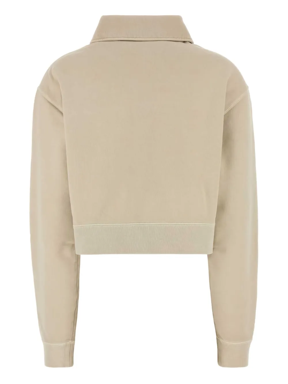 Miu Polotop met logoprint Bruin