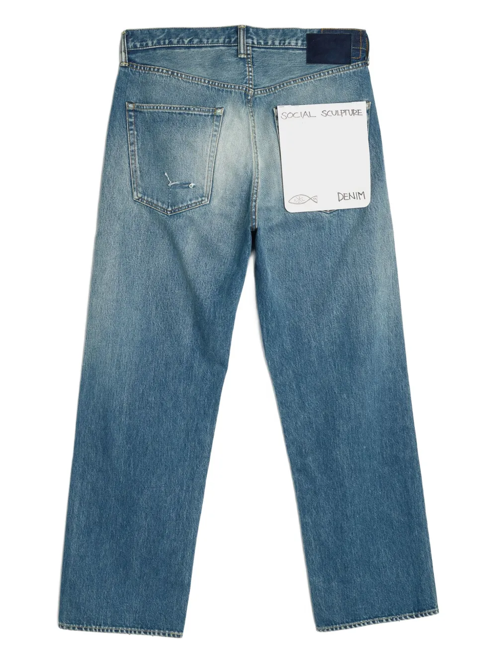 Visvim Straight jeans - Blauw