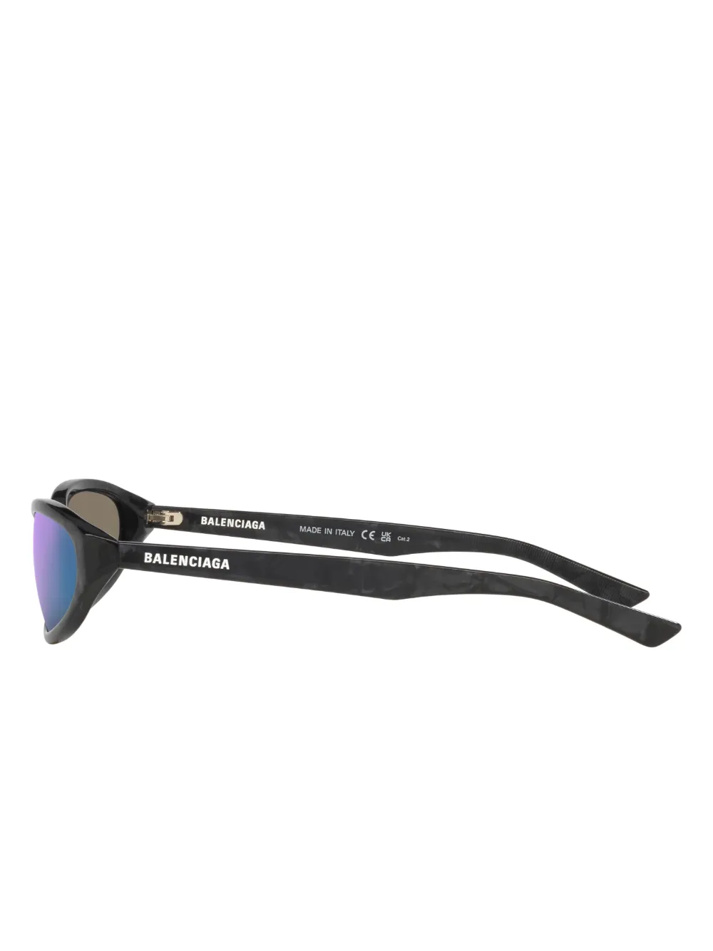 Balenciaga Neo Sunglasses In Purple