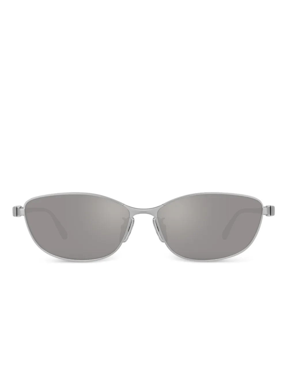 Balenciaga Eyewear oval-frame sunglasses | Silver | Image 1