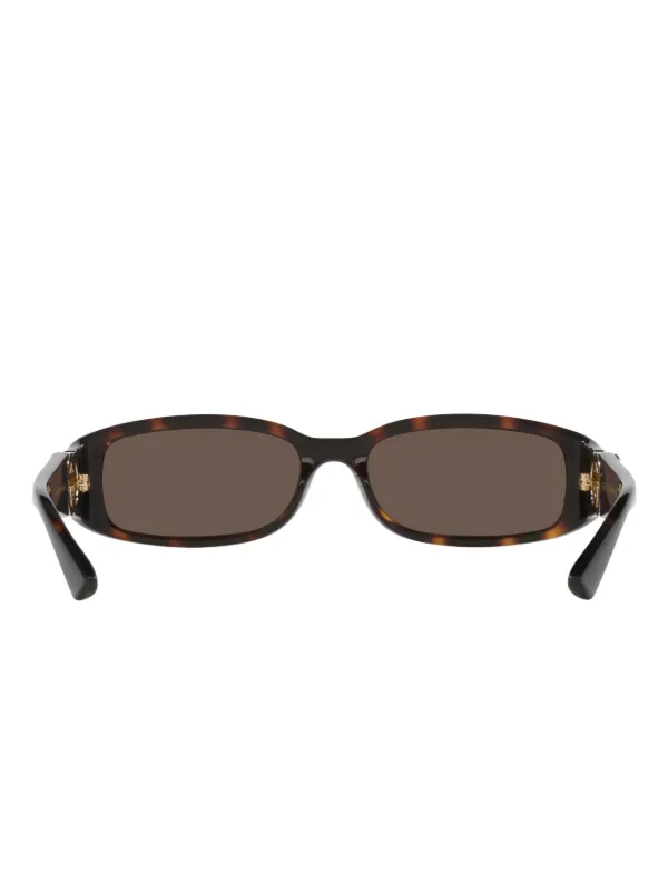 Gucci Eyewear GC002287 rectangle-frame Sunglasses | Brown | FARFETCH