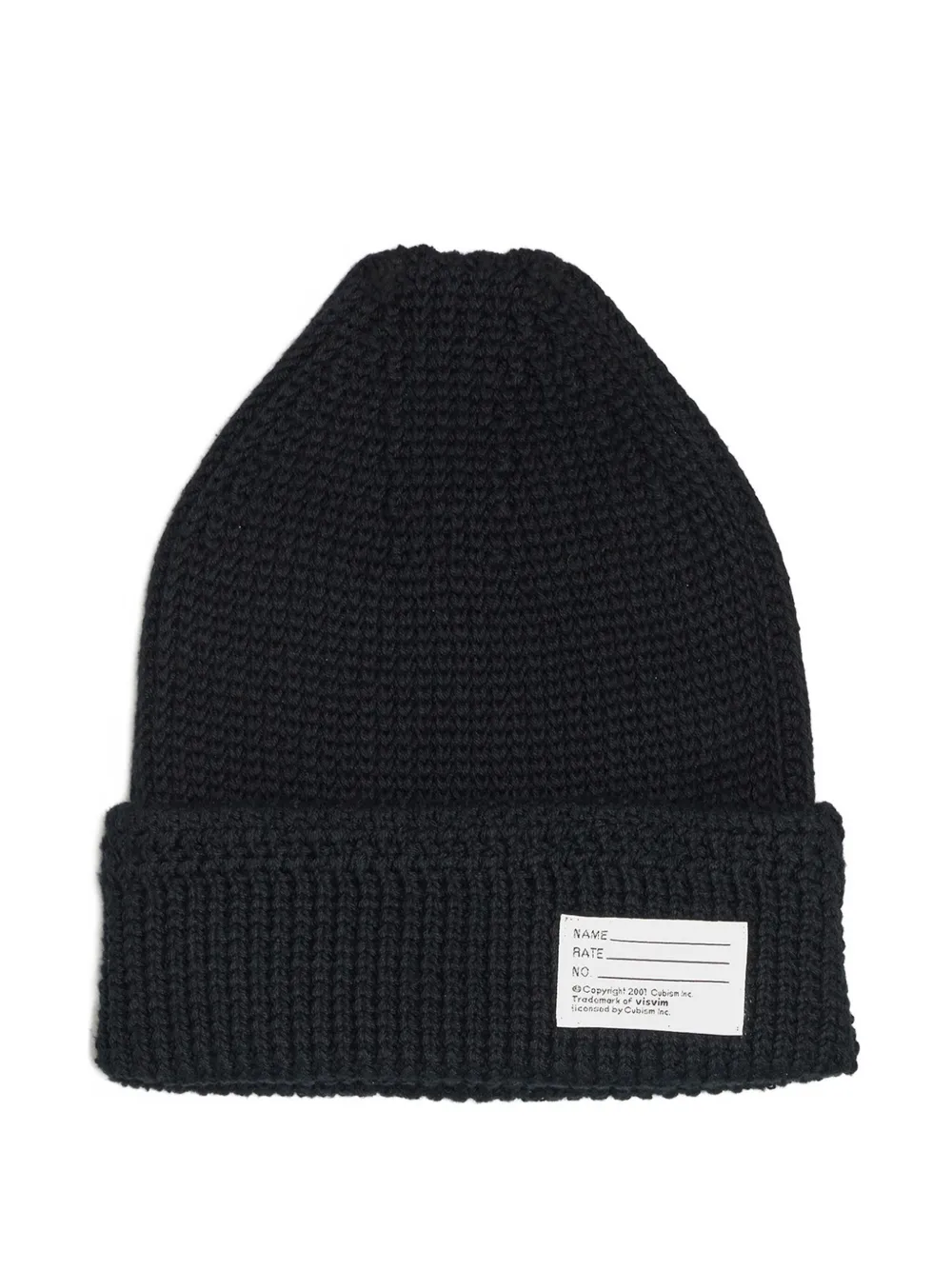 visvim cotton beanie | Black | Image 1