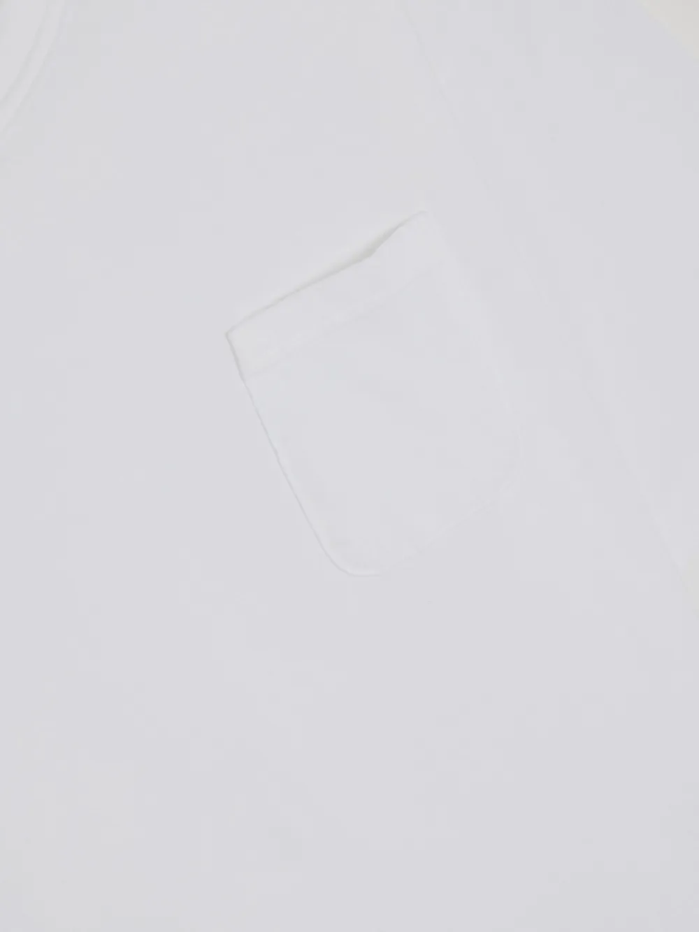 visvim Ruimvallend T-shirt met zak Wit
