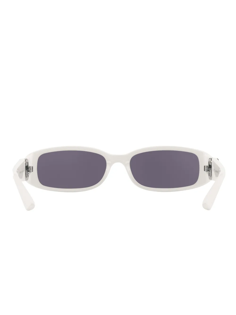 Gucci Gc002287 Rectangle-frame Sunglasses In White