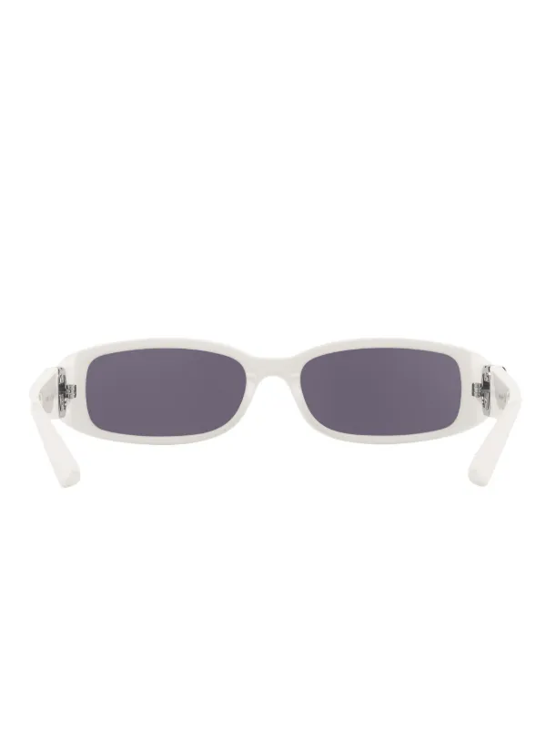 Gucci Eyewear GC002287 rectangle-frame Sunglasses | White | FARFETCH