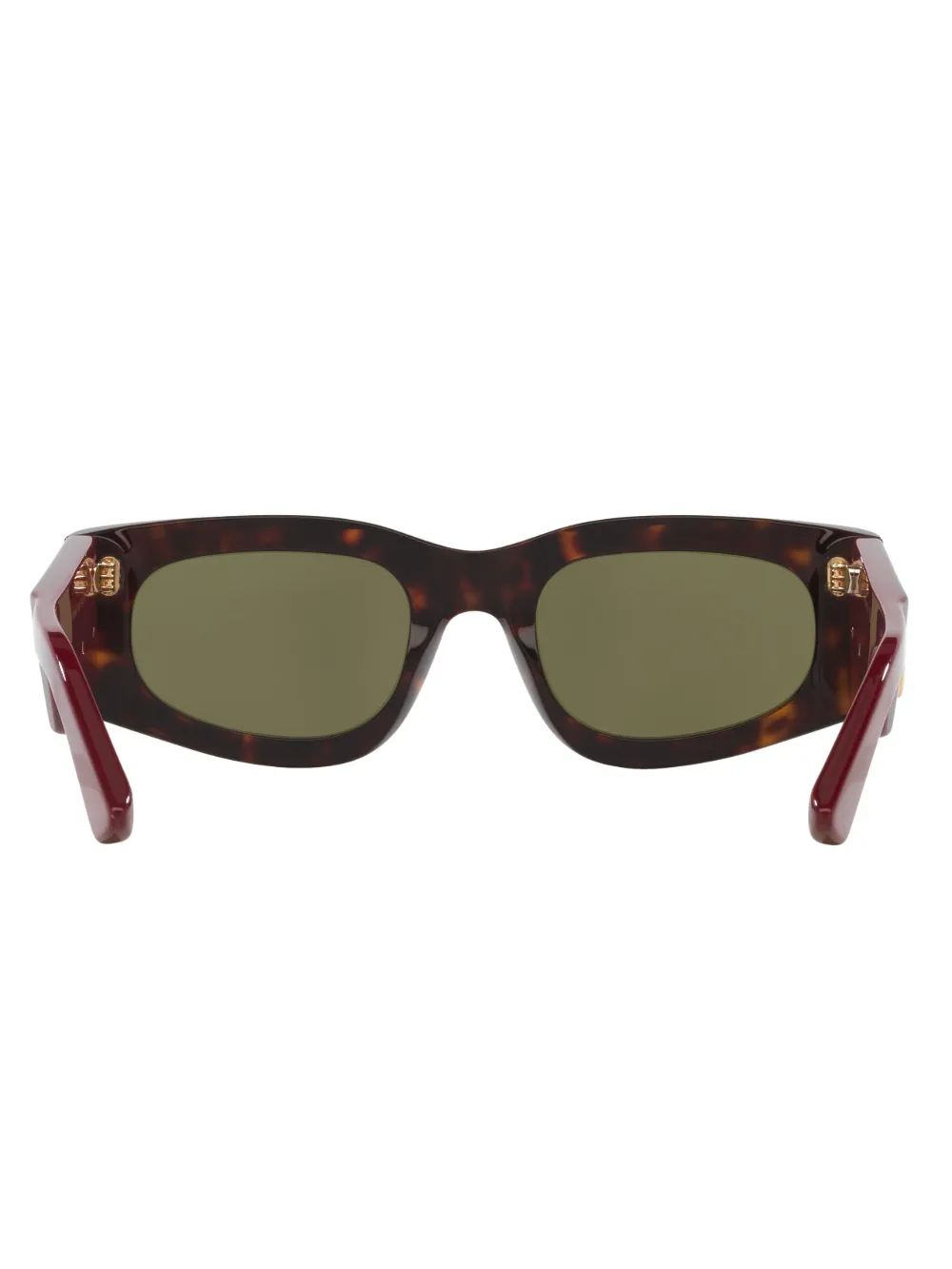 Gucci Womens Brown Gg1664s Square-shape Acetate Sunglasses In Brown