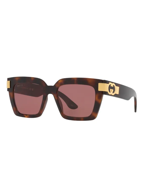 Gucci Eyewear GC002292 cat-eye Sunglasses | Brown | FARFETCH