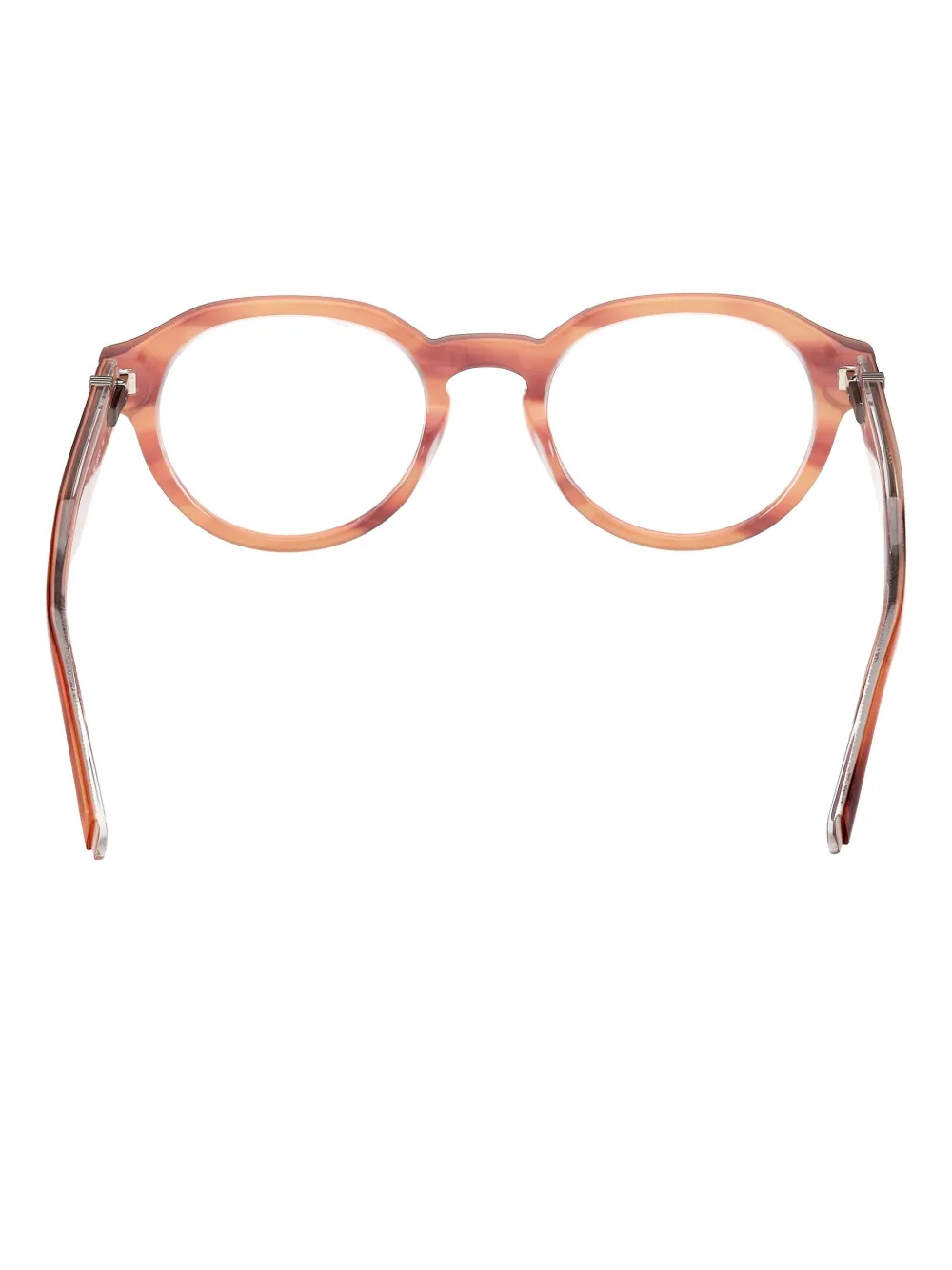 GUESS EYEWEAR Bril met rond montuur Bruin