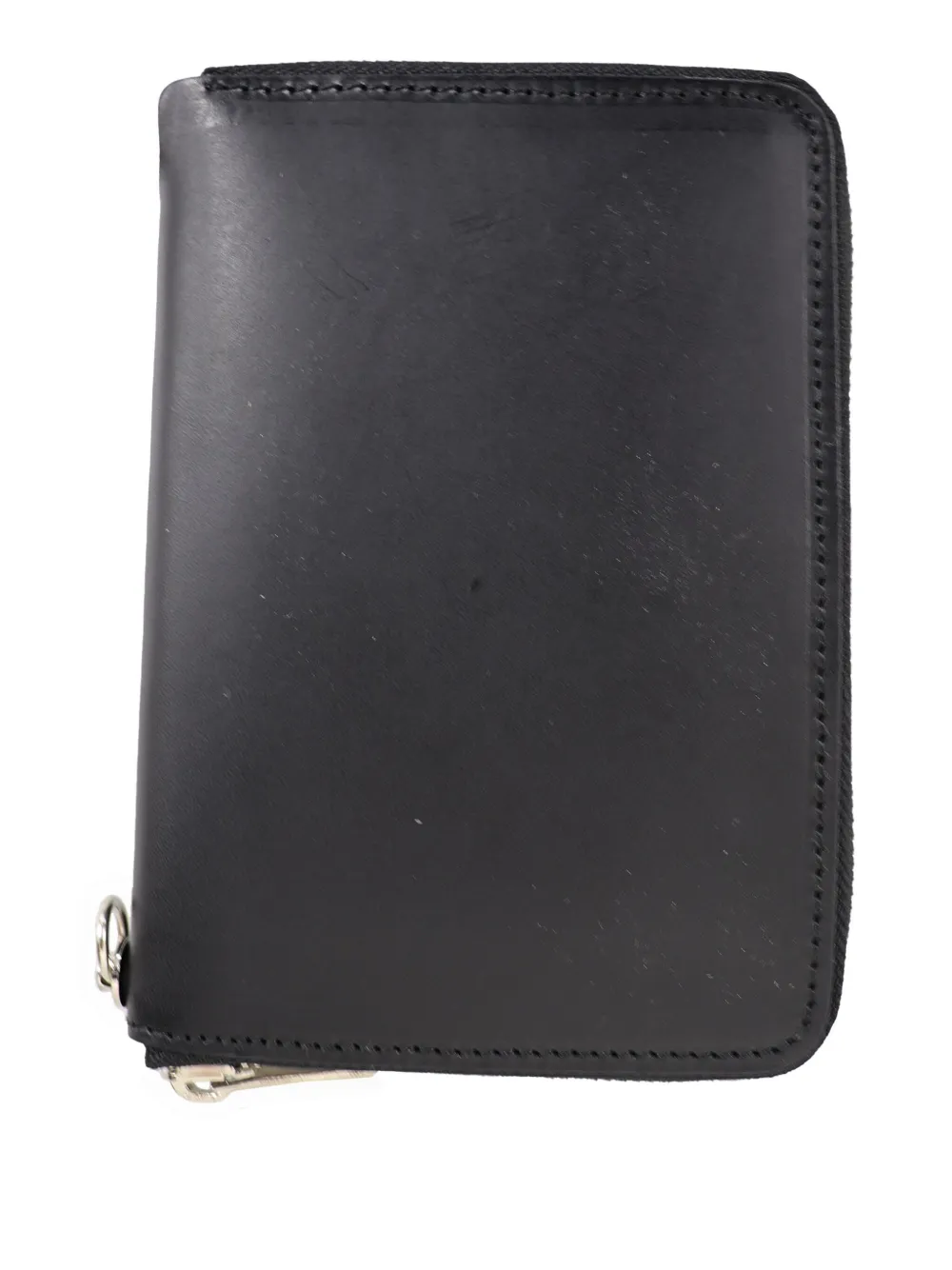 Yohji Yamamoto leather wallet - Zwart